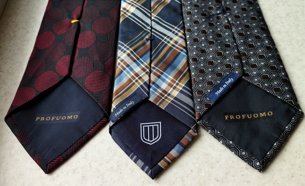 Шовкова чоловіча краватка Profuomo