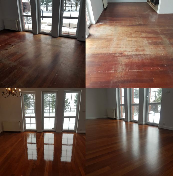 Cyklinowanie Renowacja parkietów schodów tarasów