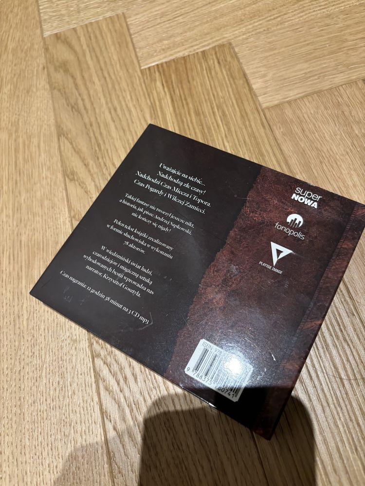 Audiobook Wiedzmin Krew Elfów, stan bdb