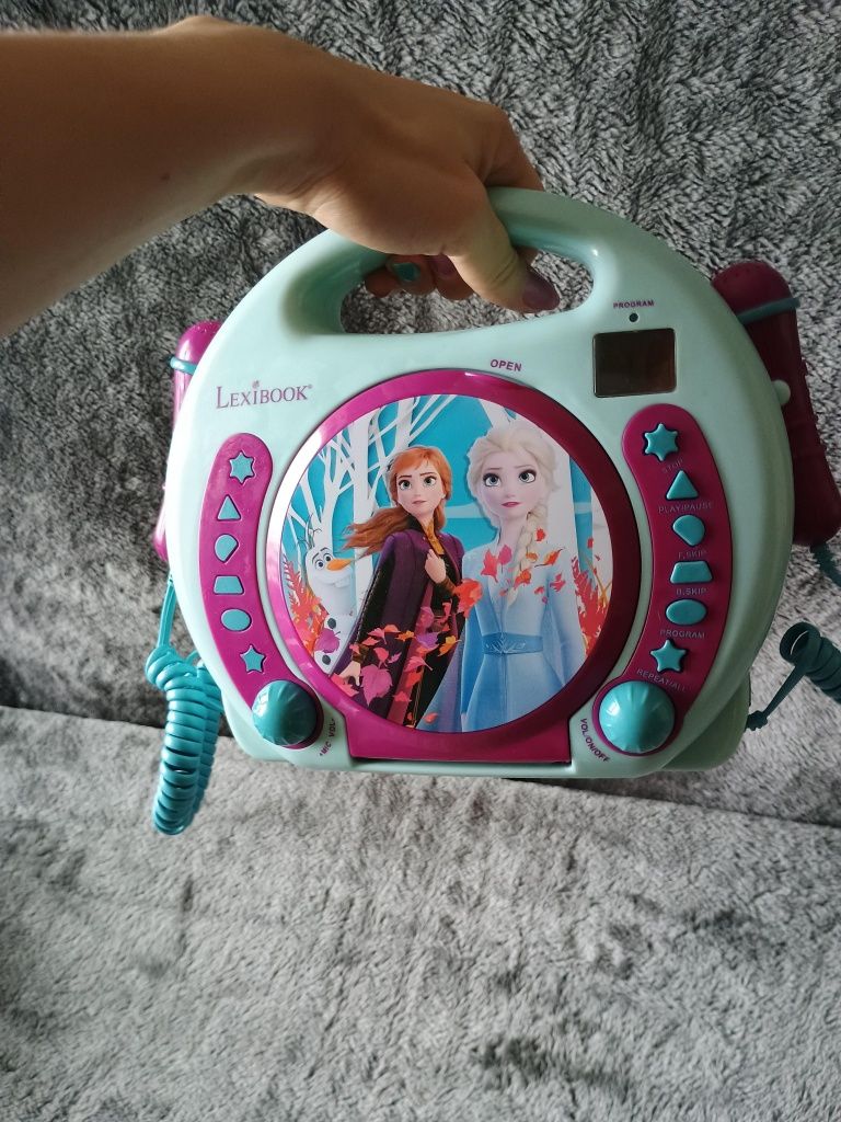 Karaoke Lexibook Frozen Odtwarzacz CD przenośny bumbox