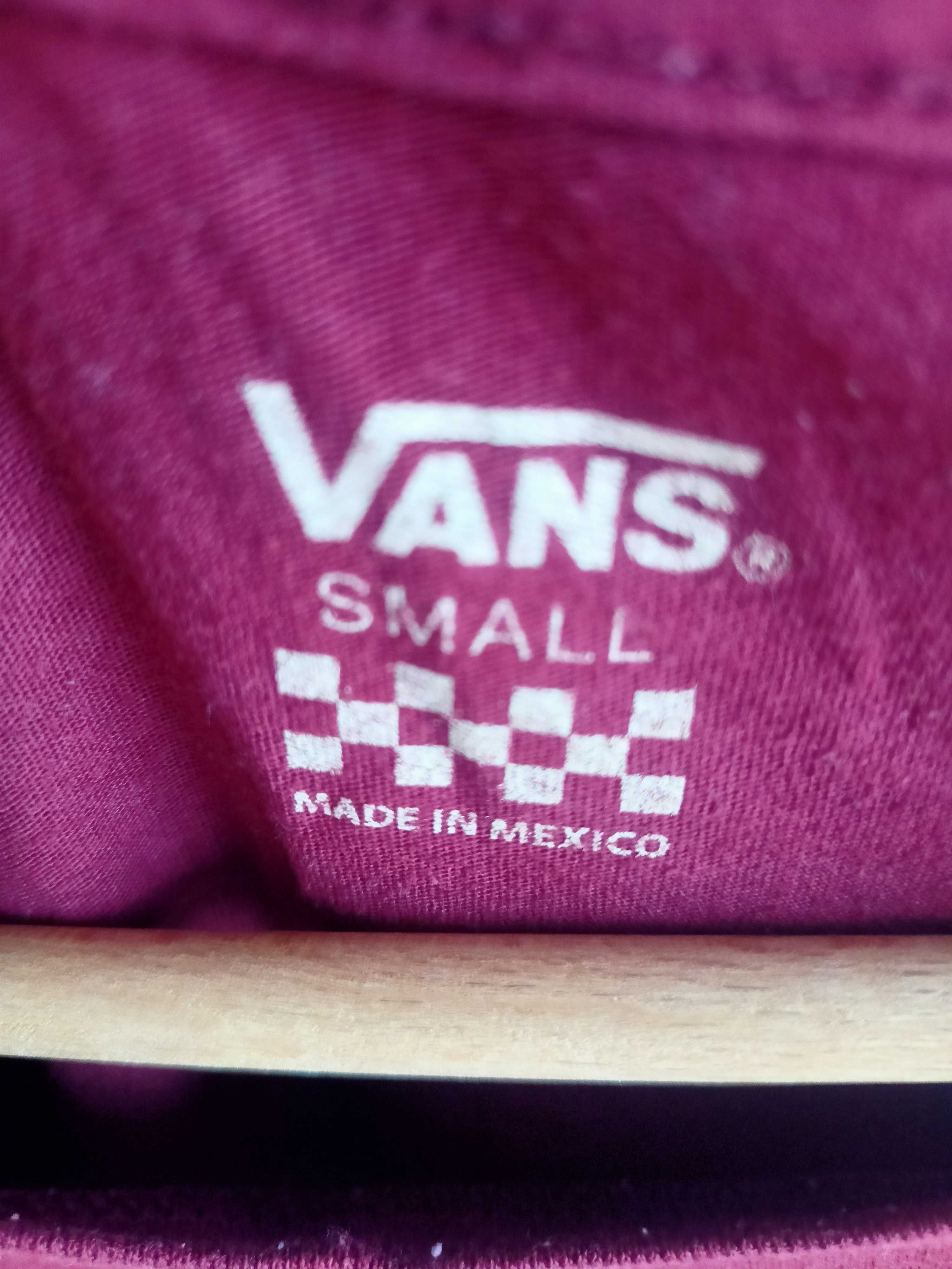 koszulka VANS bordo