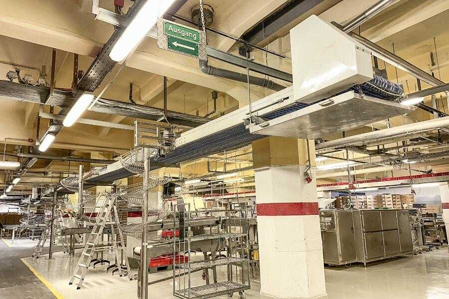 Taśmociąg podajnik 18 metrów