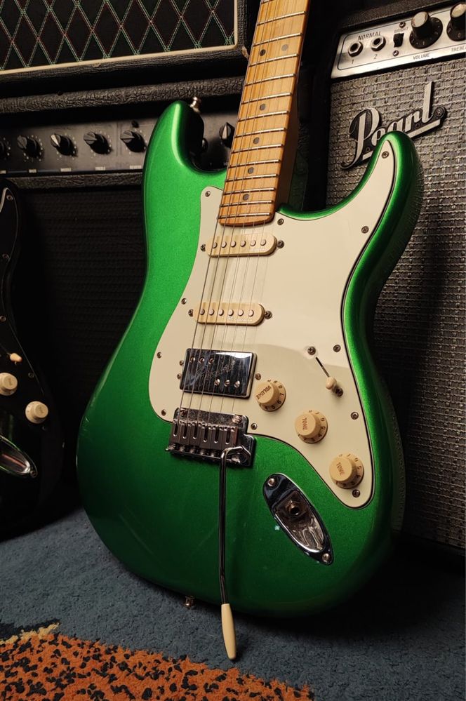 Fender Stratocaster Player Plus HSS JADE GREEN + CASE Kisielewski