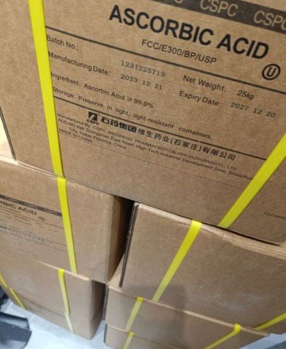 Kwas L-askorbinowy witamina c karton 25 kg