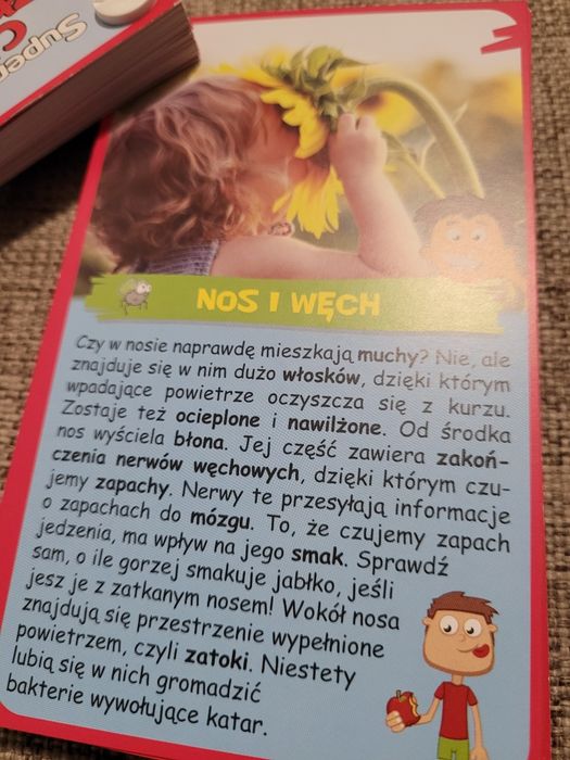 NOWE Ciało człowieka Super quiz 6+