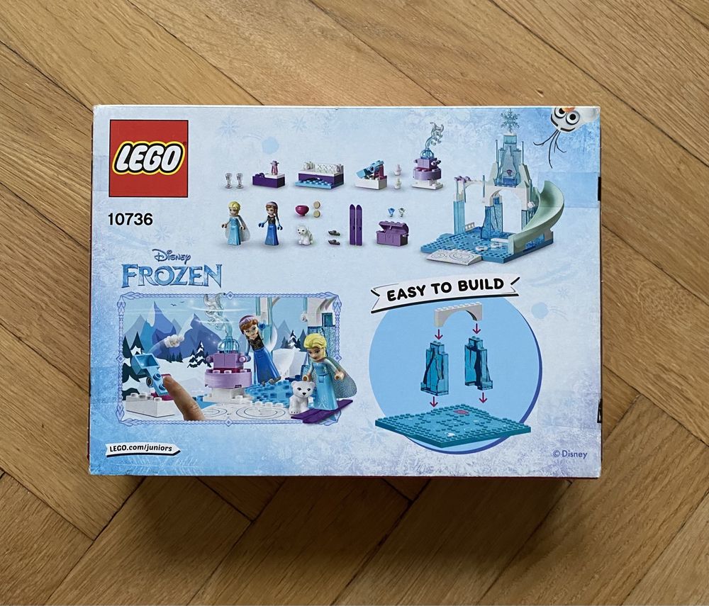 LEGO 10736 Plac zabaw Annyy i Elsy z Krainy Kraina Lodu nowe unikat