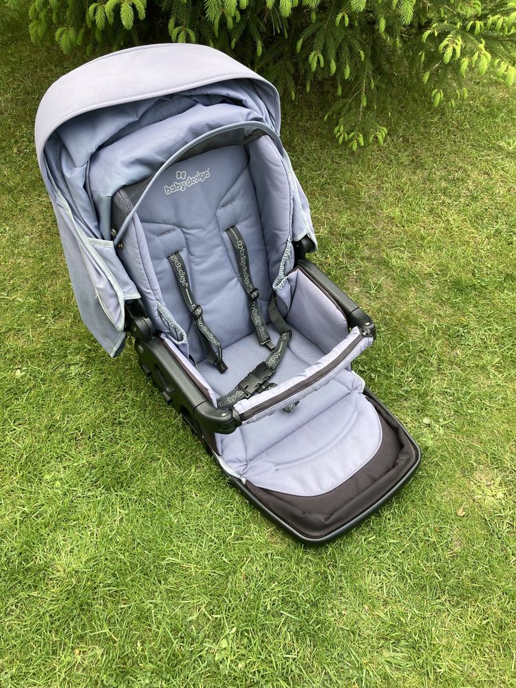 Wózek 2w1 Baby Design Lupo Comfort - gondola i spacerówka