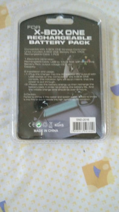 Bateria xbox one mais cabo usb nova