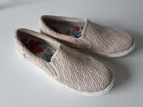 Buty trampki Rocket Dog Vans slip-on damskie r. 40 beżowe kremowe ecru