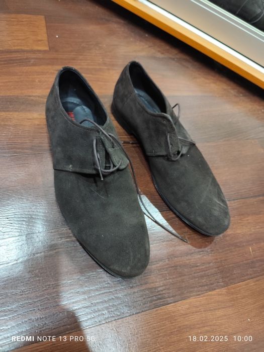 Туфли замшевые Hugo boss