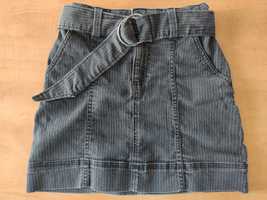 Czarna jeansowa spódnica, Reserved, rozmiar 146
