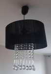 Lampa sufitowa / żyrandol w stylu glamour