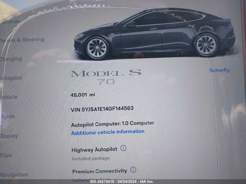 Tesla Model S 70 2016