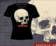 Koszulka Memento Mori męska czarna XXL [Nowa w folii]