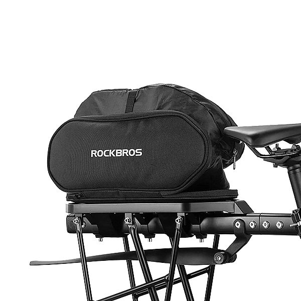 Torba Rockbros na bagażnik rowerowy 5 l - czarna