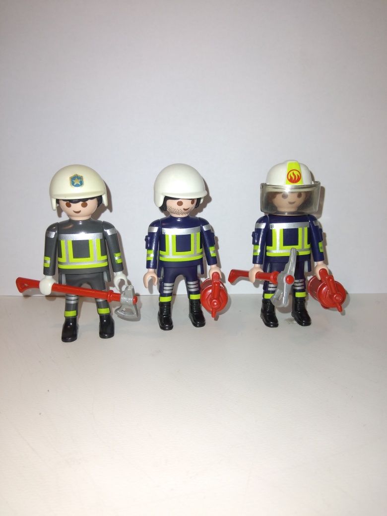 Figurki playmobil strażacy
