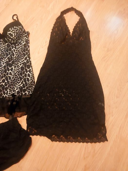 Zestaw nocny koszule i spodenki