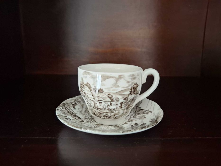 Chávena de café porcelana inglesa