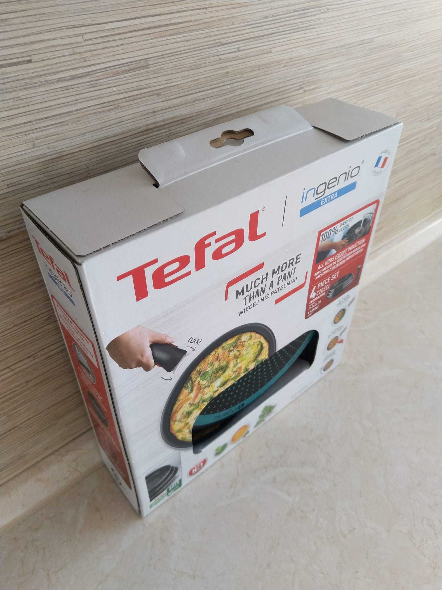 HIT Patelnia Tefal Ingenio Extra 3w1 patelnie rączka odpinana 4el