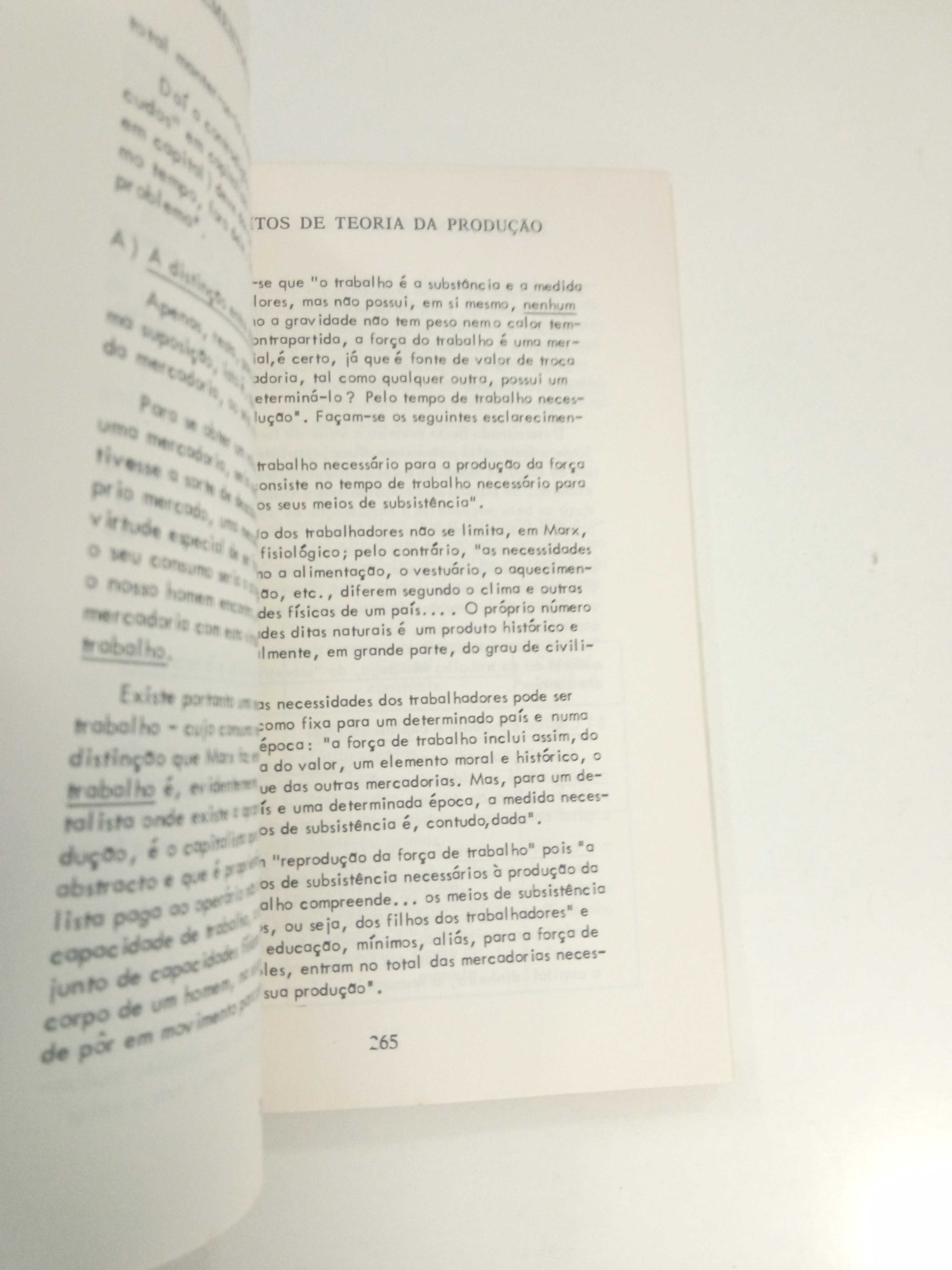 Elementos de teoria da produção, de G Abraham