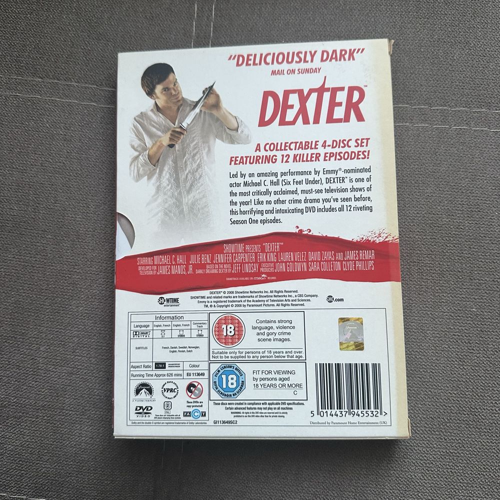 Dexter: season 1