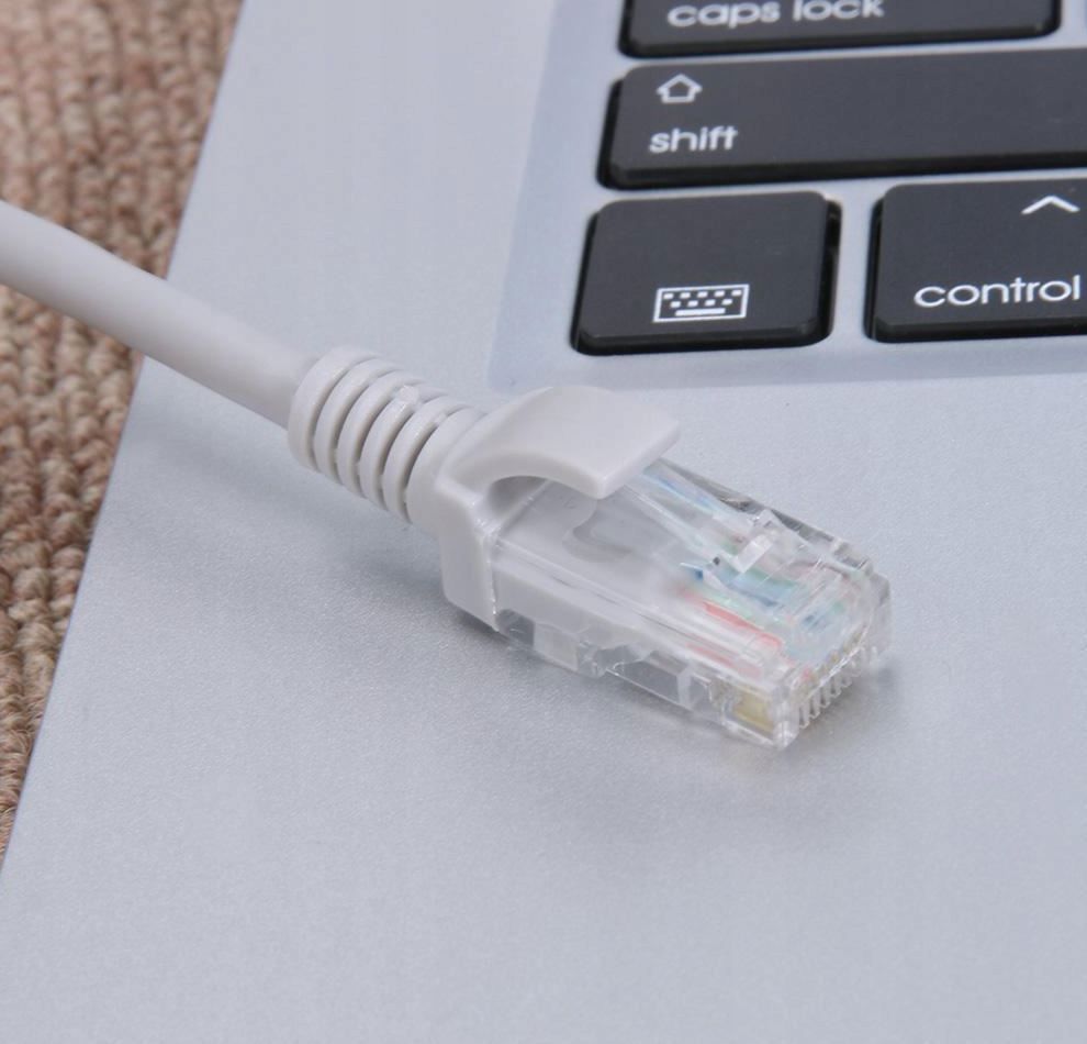 Kabel przewód sieciowy LAN RJ45 UTP ethernet skrętka 30 metrów