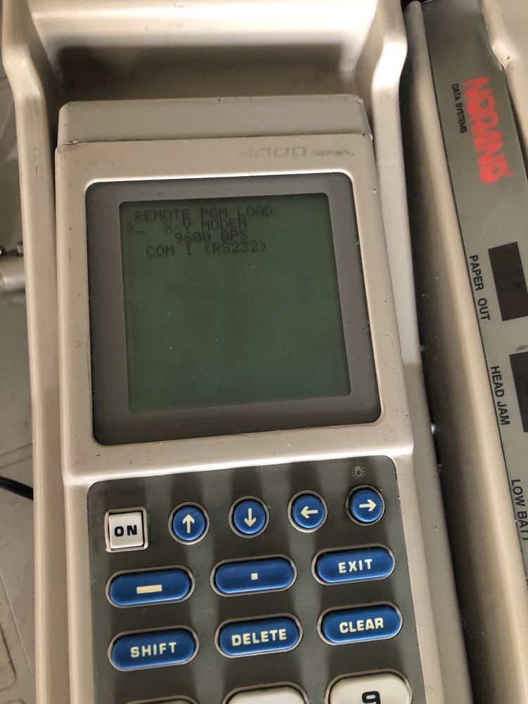 Norand Data Systems Komputer Drukarka Walizka