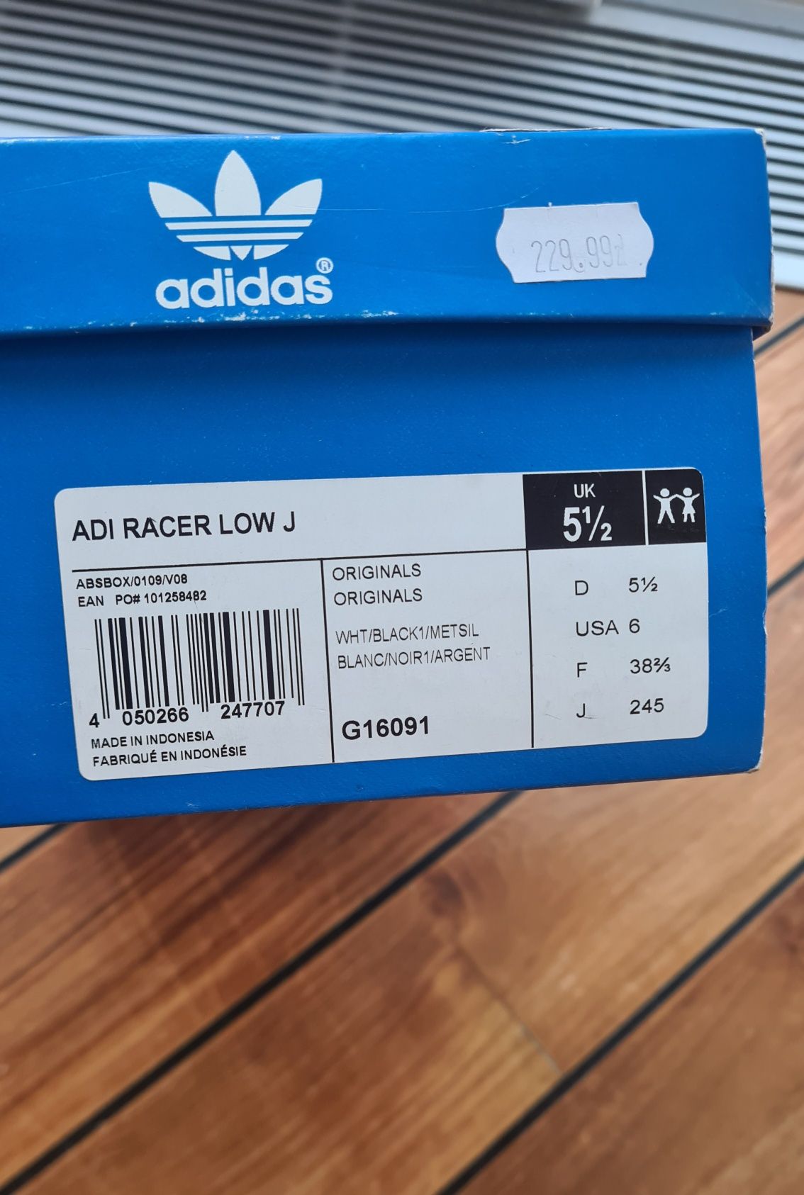 Adidas Adiracer Low - nowe