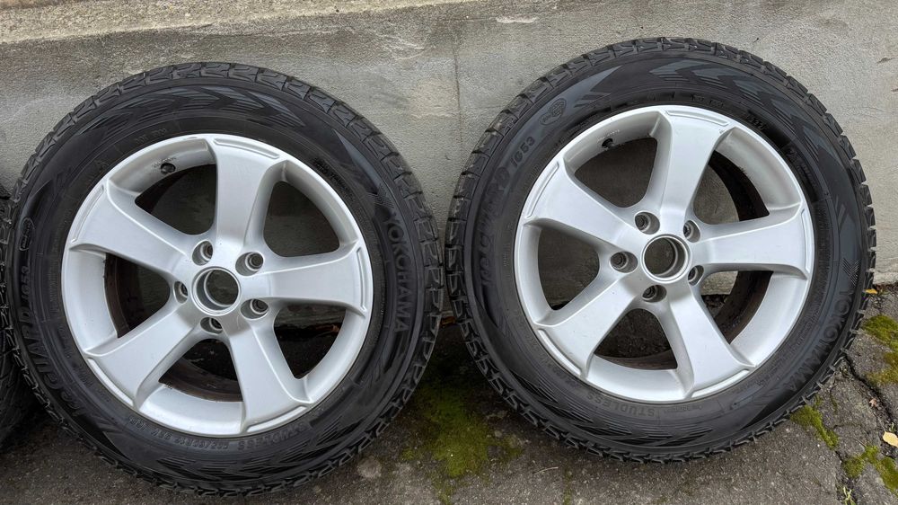 Оригінальні диски VW R16 + зимова гума Yokohama