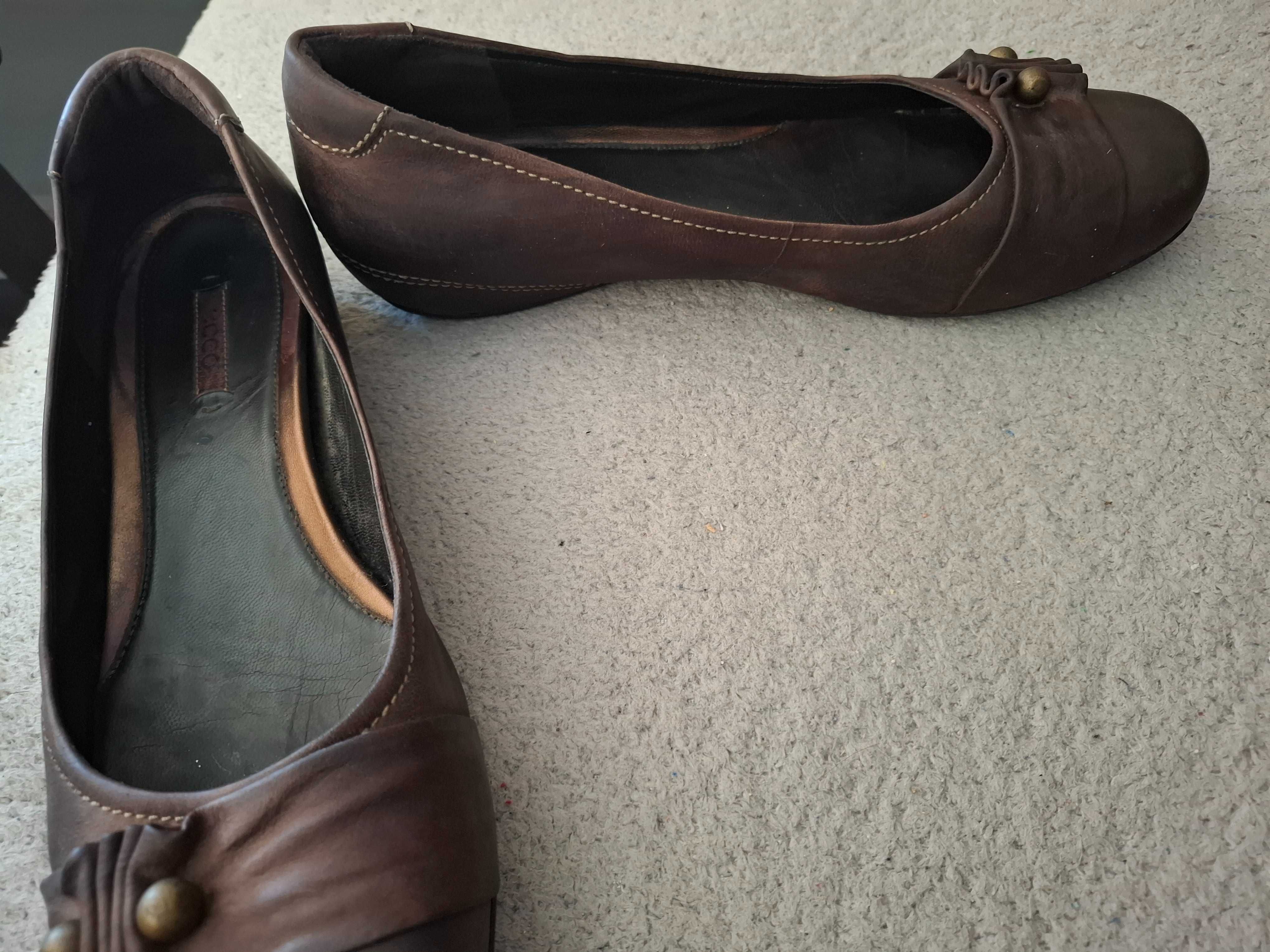 Buty Ecco damskie skórzane  41
