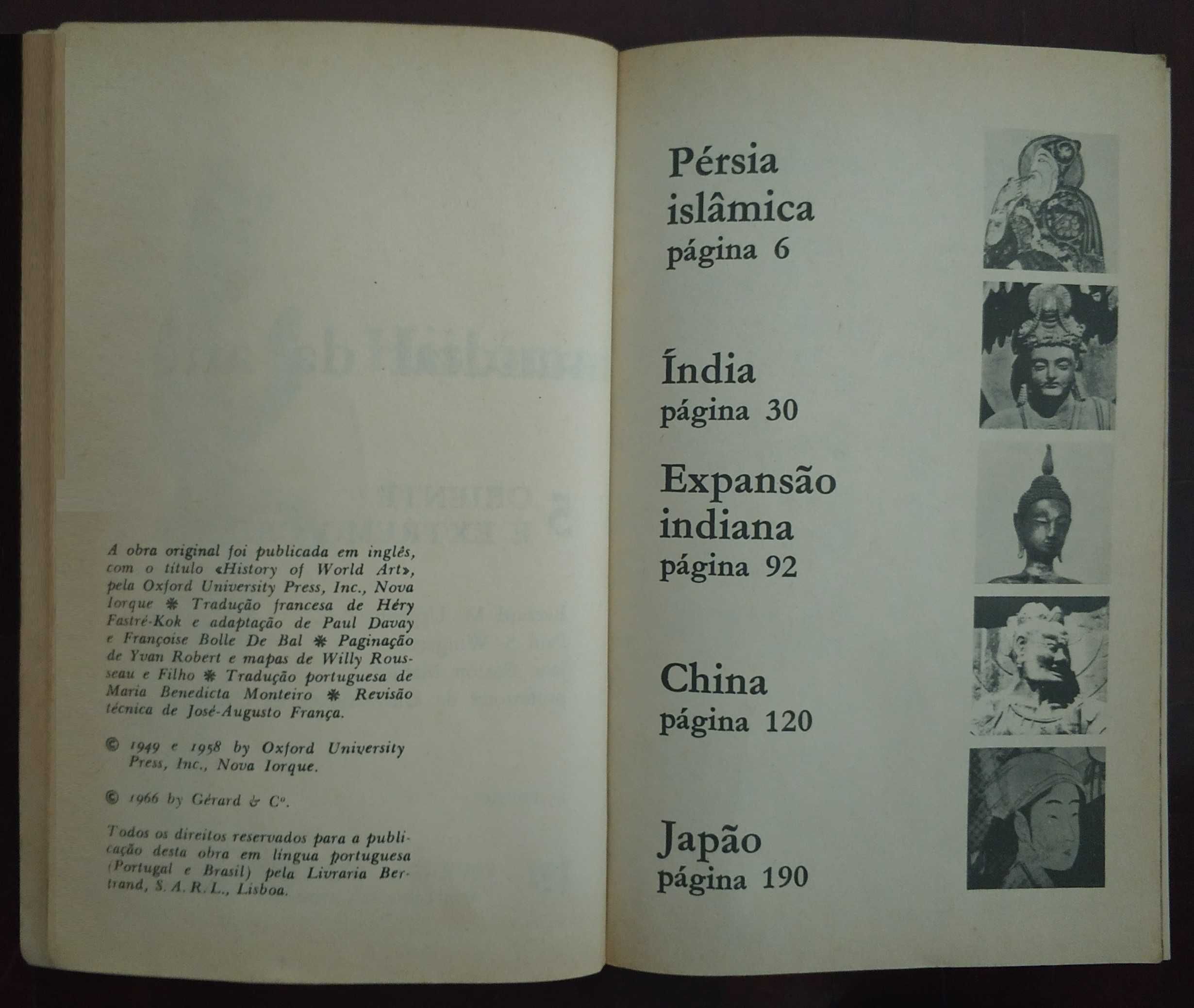 Livro "História Mundial da Arte - Oriente e Extremo Oriente"