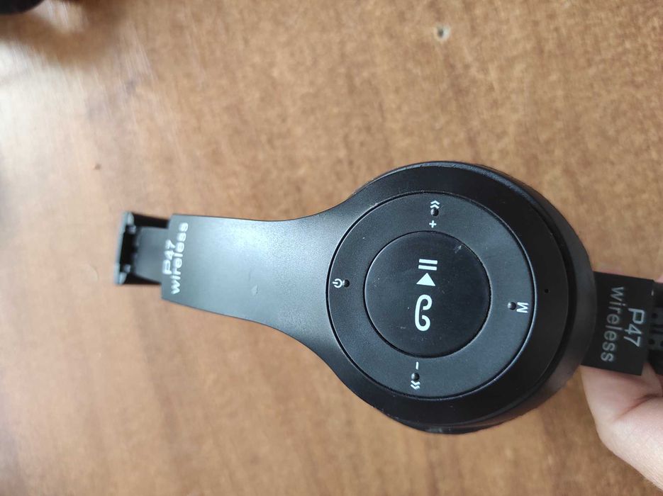 Бездротові навушники BLUETOOTH мікрофон P47 Black