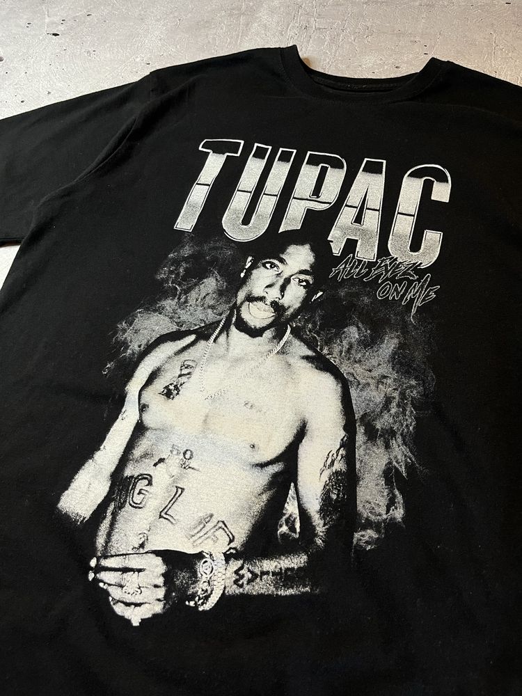 2 Tupac 2Pac Original Merch Tee Oversize чоловіча футболка оригінал