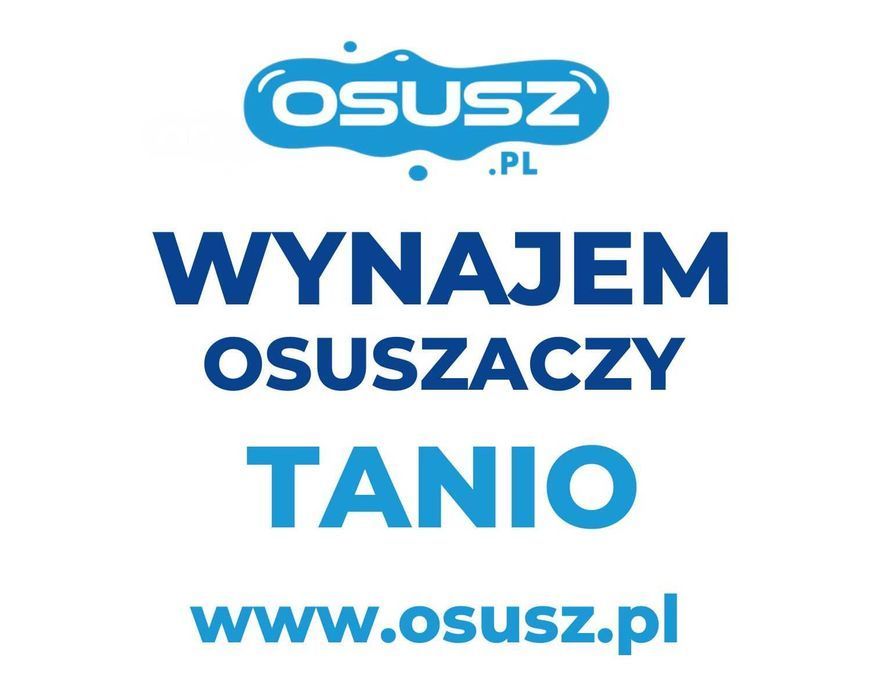 WYNAJEM Osuszacz Budowlany trotec | Pochłaniacz wilgoci | Osuszanie