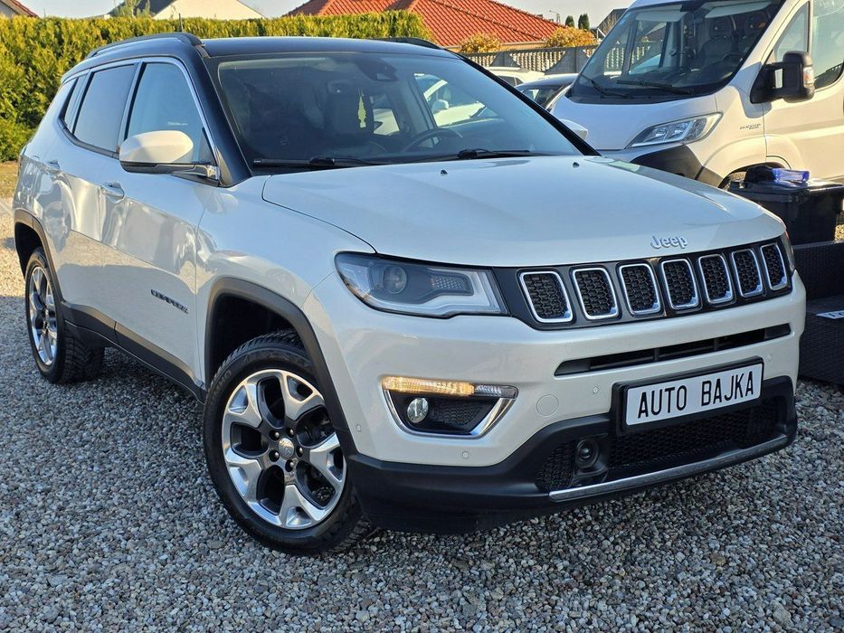 Jeep Compass 2.0 170ps 4x4 Navi Kamera Coafania PanoramaDach Biala Perla Gwaranacja