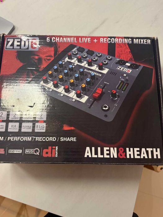 Mikser Allen&Heath ZED-6 mixer dj