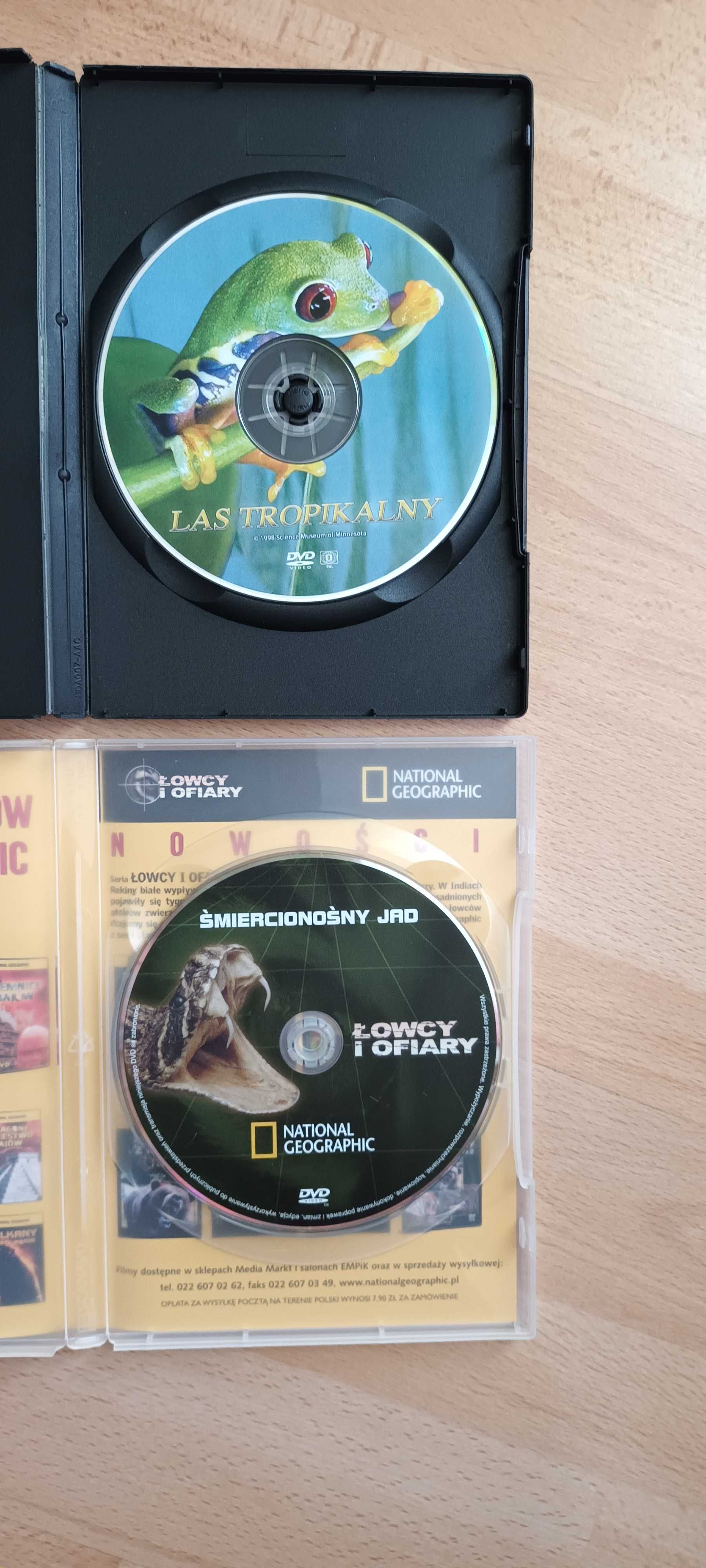 DVD dwa przyrodnicze filmy L