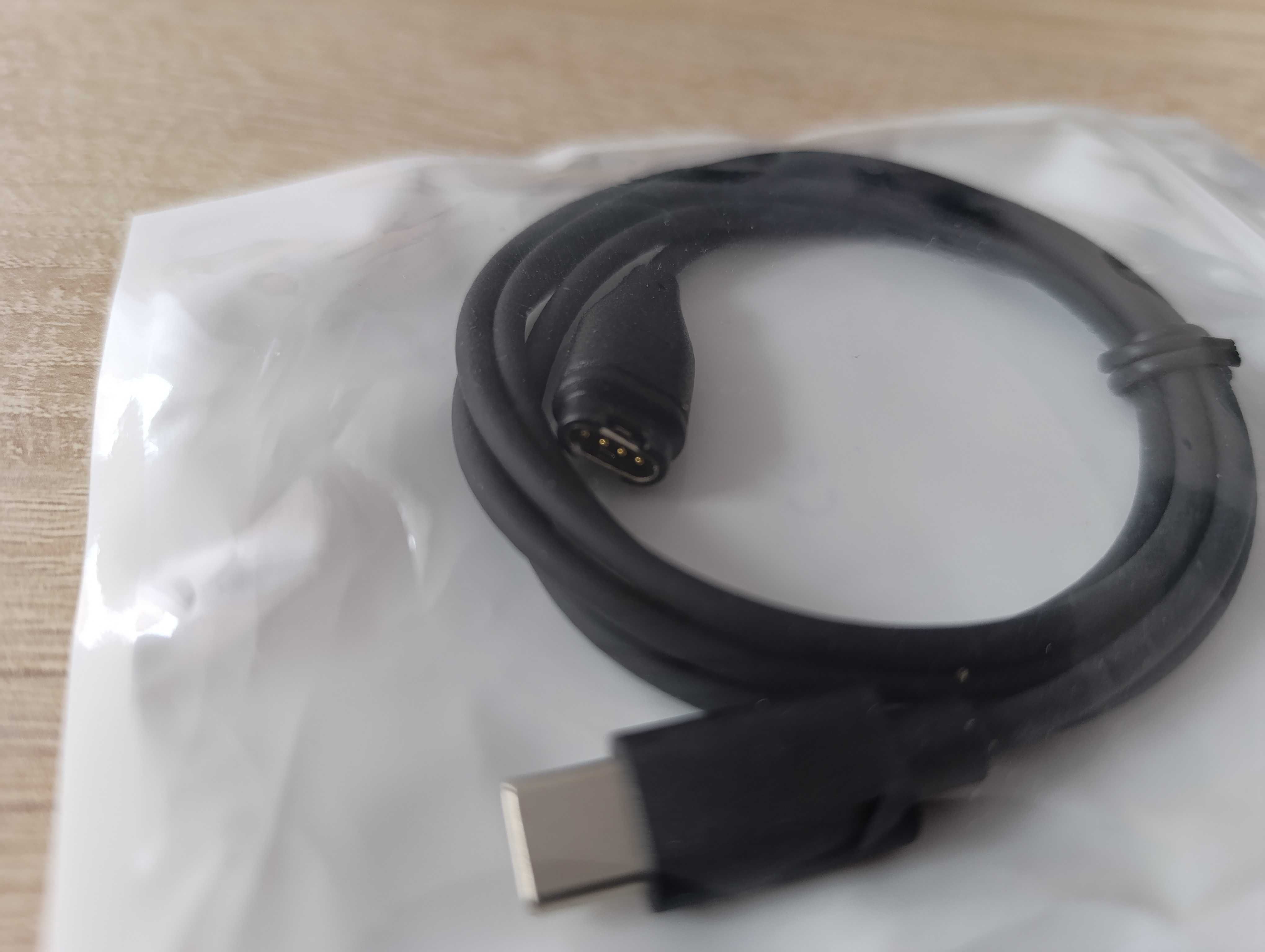 Kabel USB-C do ładowania zegarków Garmin, 1 metr, nowy