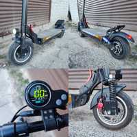 Электросамокат Like bike s20 50км\ч до 40км. Пробег 2100км в хорошем с