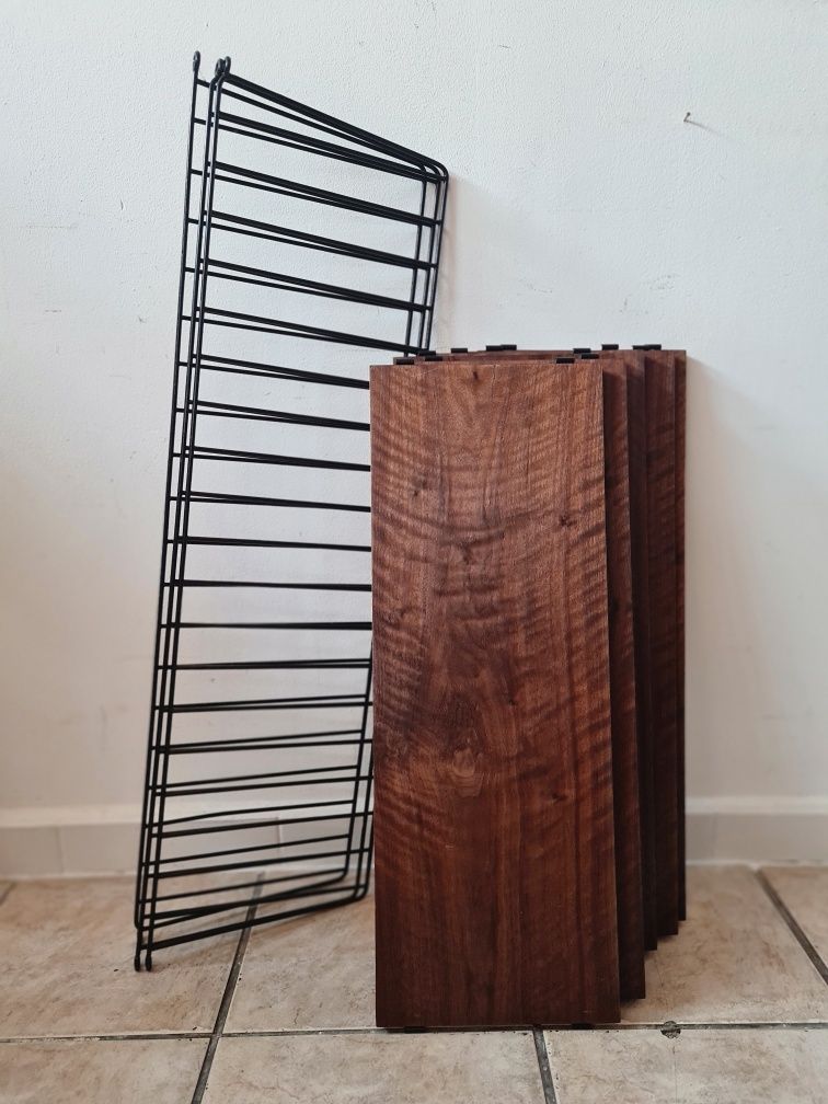 Półka STRING,regał modułowy Strinning,Mid-century ,vintage design