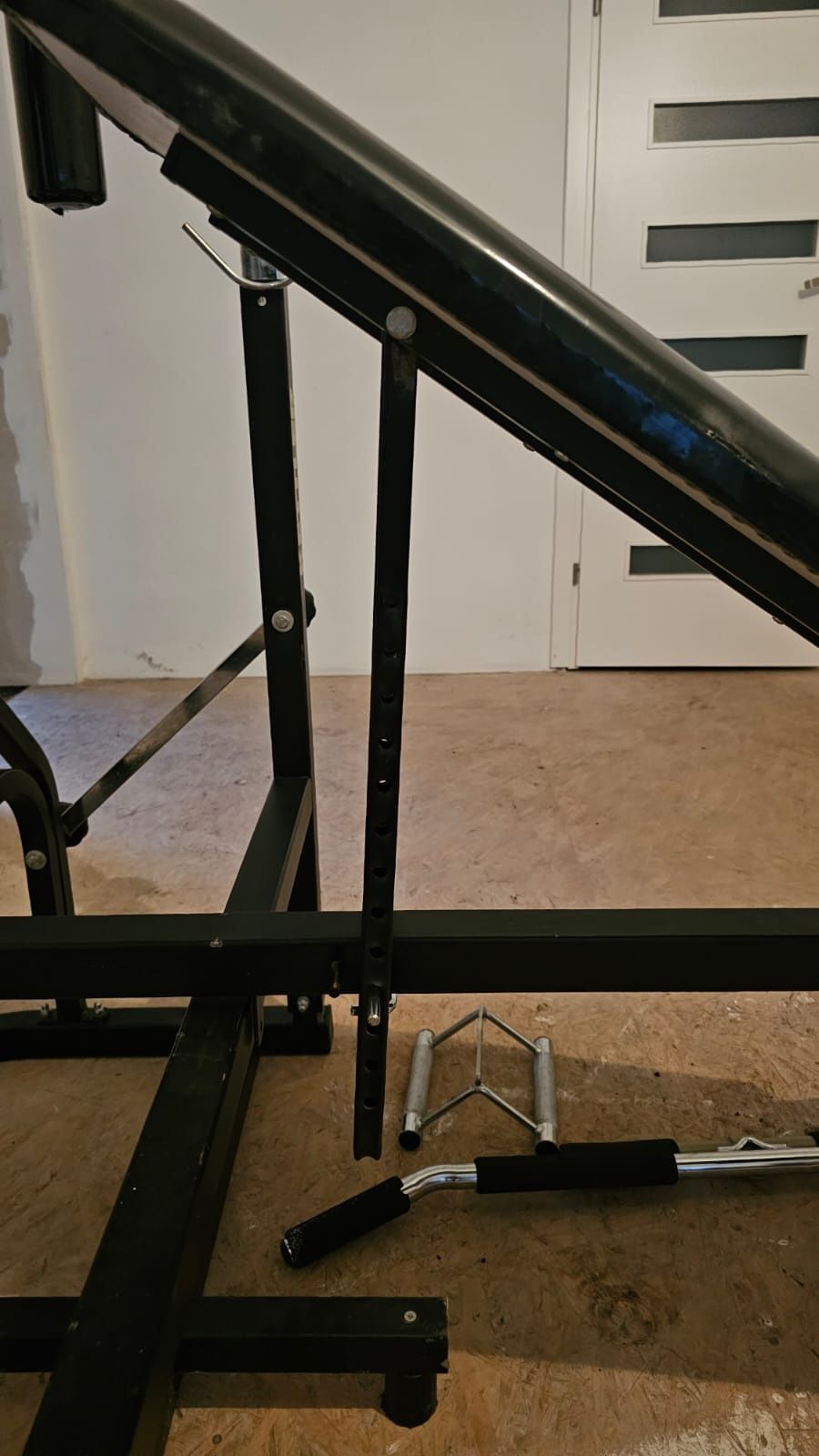 Ławeczka ławka kettler atlas + 80kg + sztanga