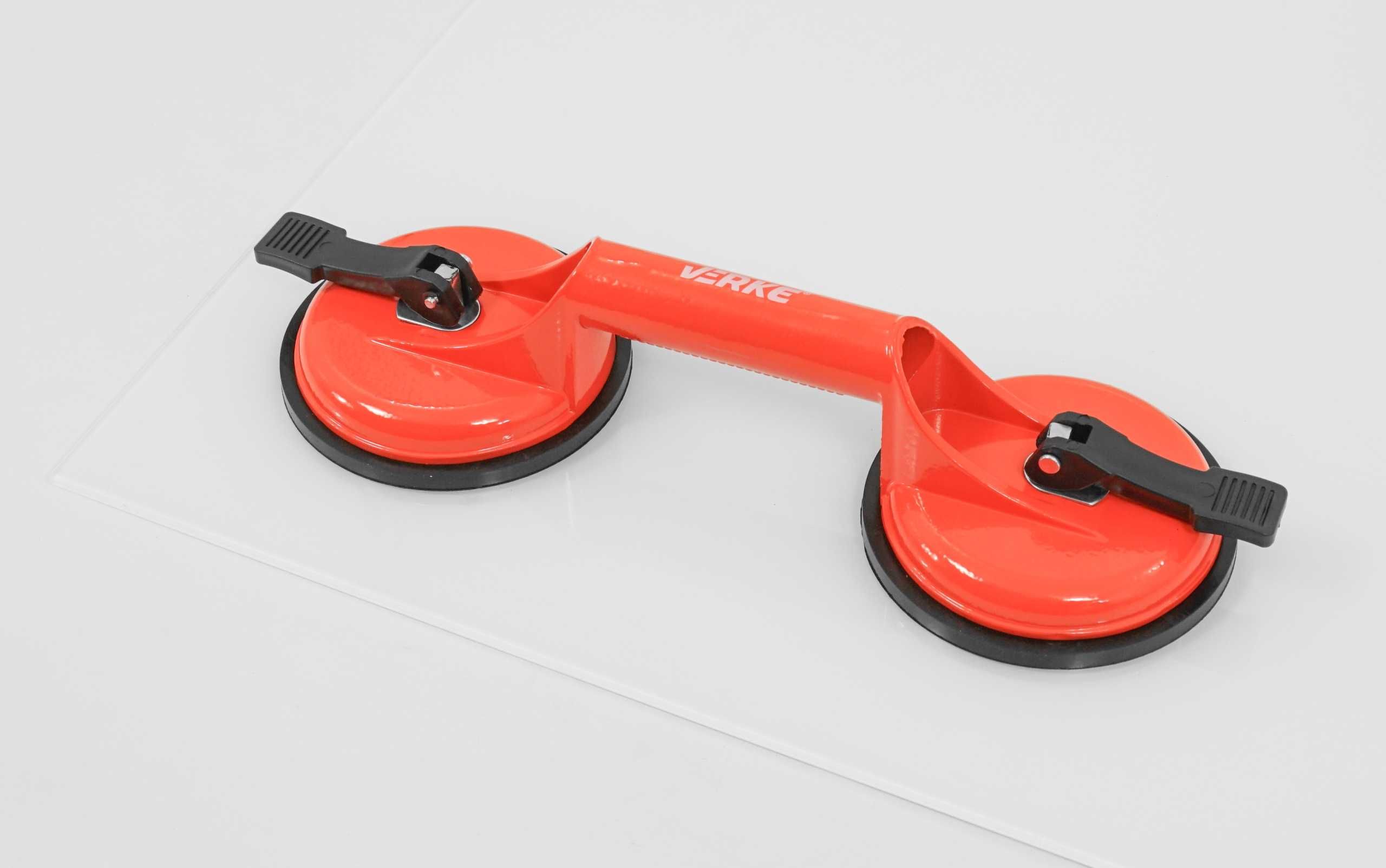 Przyssawka ręczna uchwyt szyb blachy płyt glazury  115MM 70KG