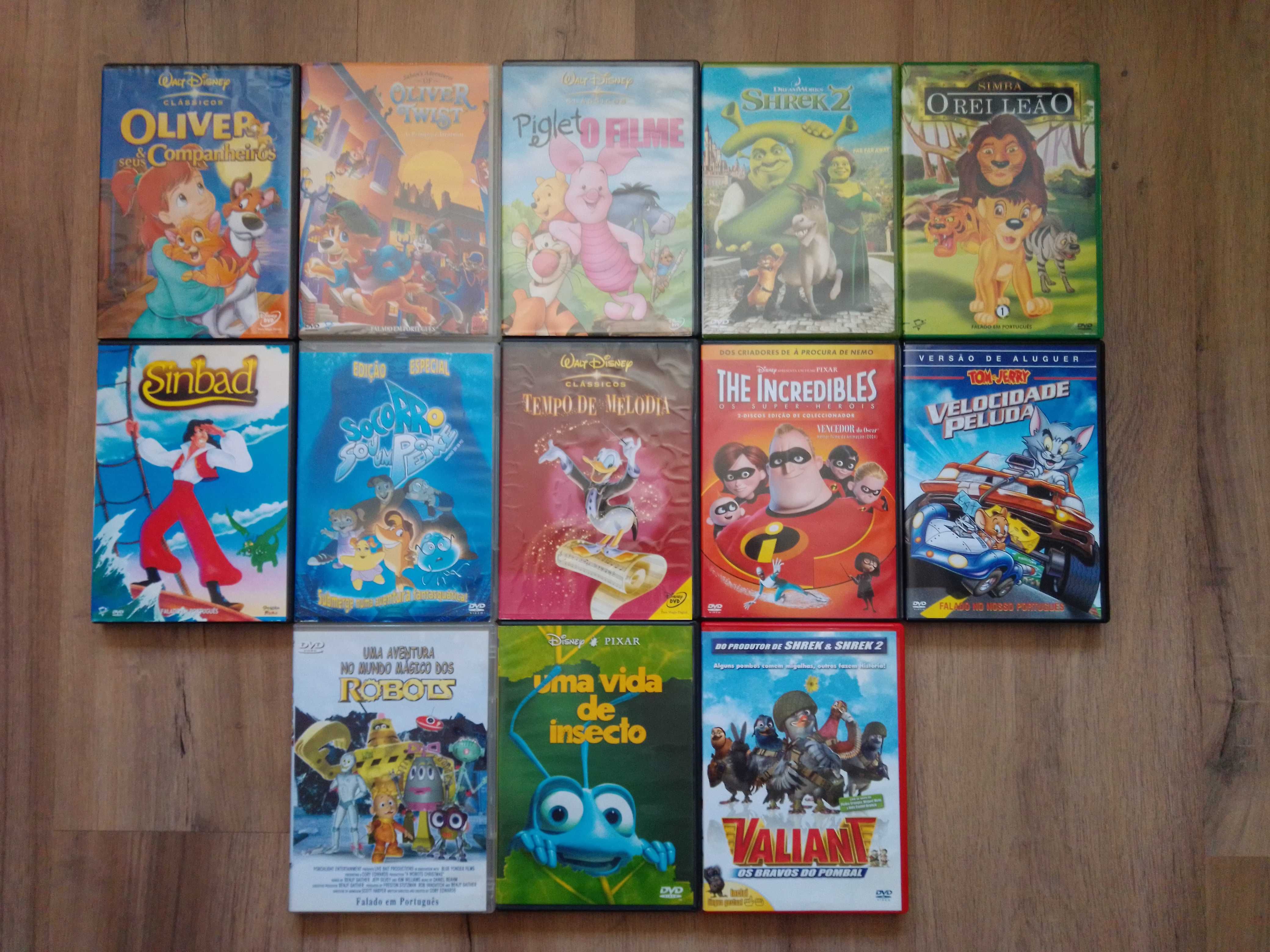 Dvd`s originais Walt Disney.