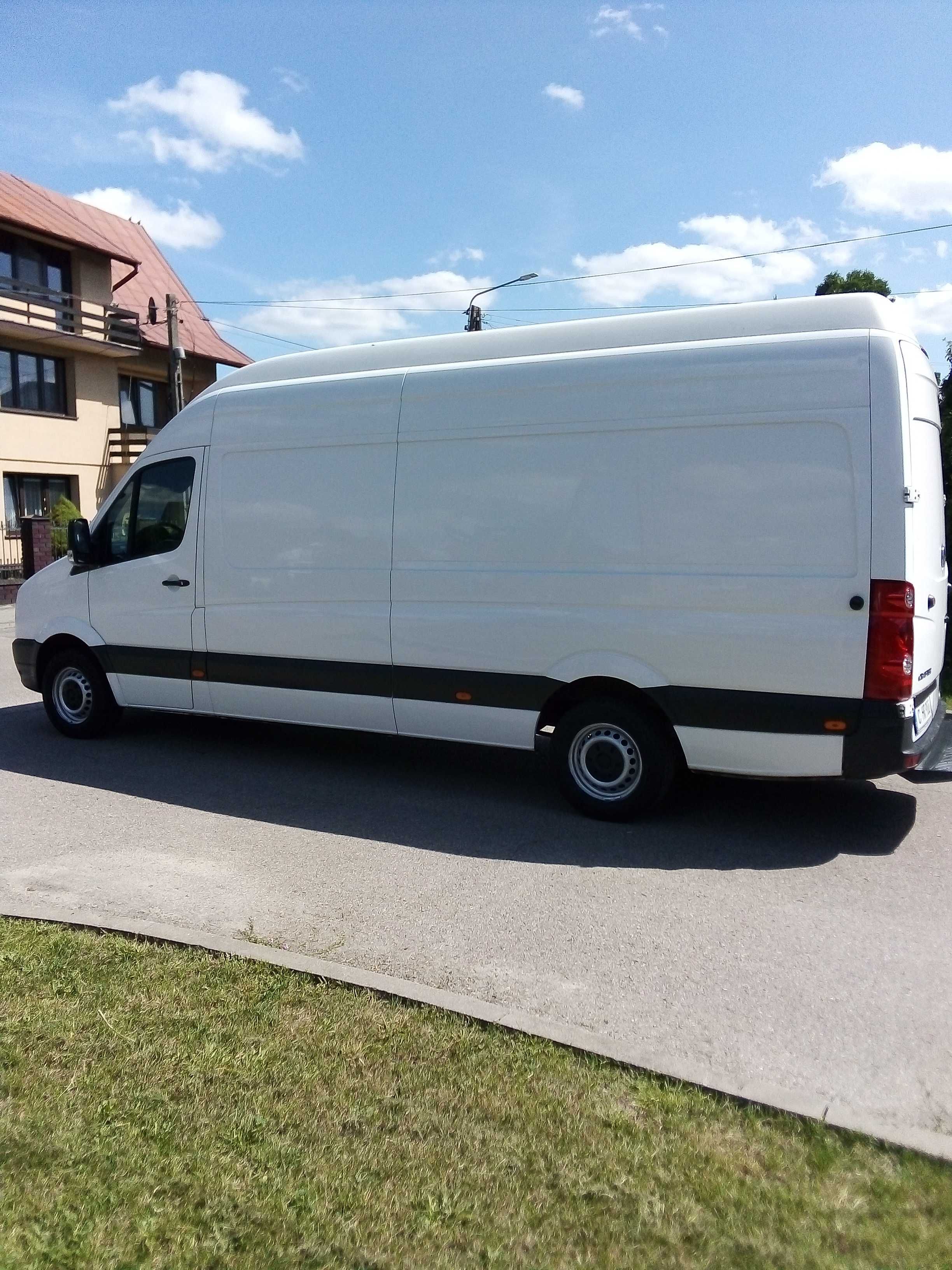 Volkswagen Crafter MaxMax 2.0TDI 100KW z klimatyzacją Rok prod.2015