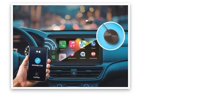 Bezprzewodowy adapter CarPlay Android Auto bluetooth GT Max 2w1