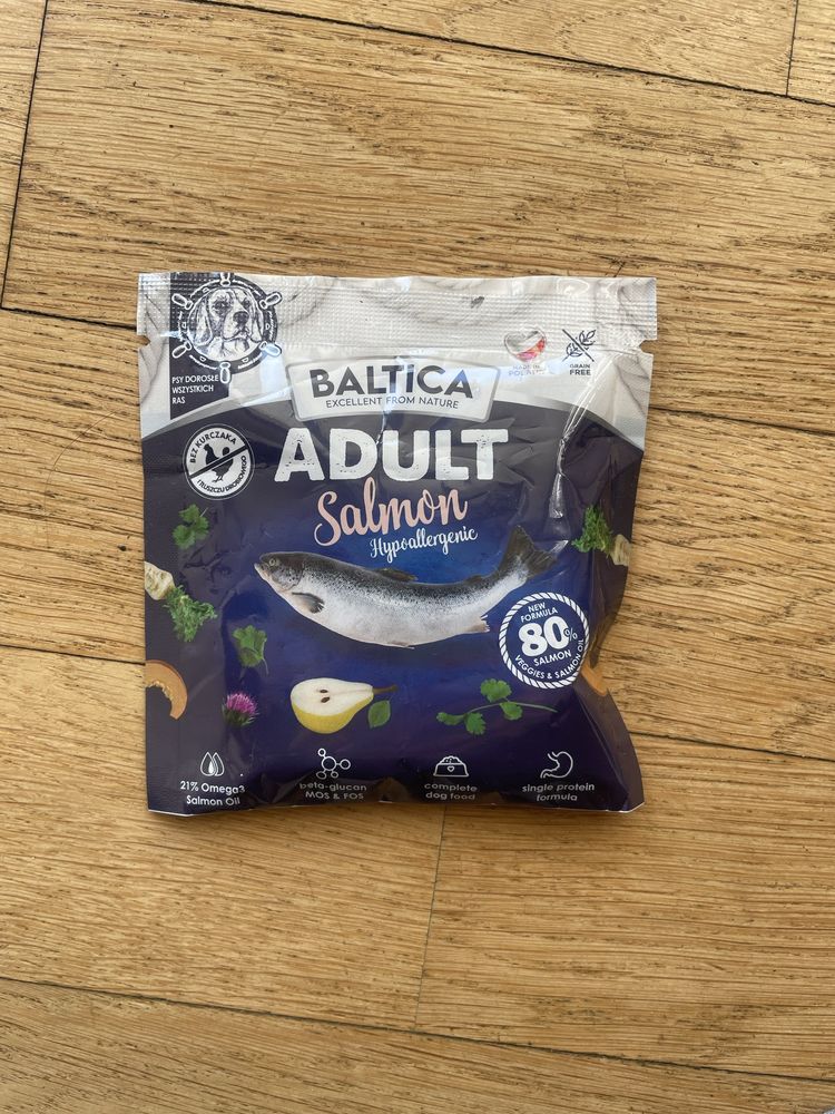 Baltica Adult Salmon Hypoallergenic Łosoś 40g PRÓBKA karmy