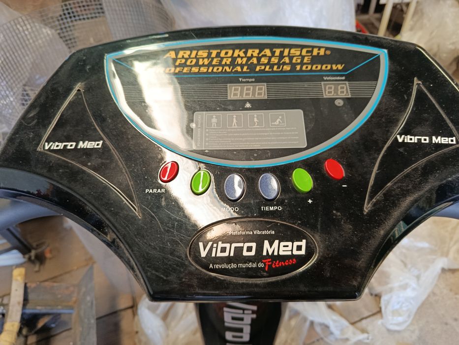 Máquina vibratória com pouco uso