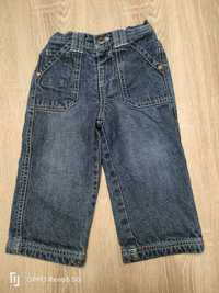 Spodnie jeansowe chłopięce roz 80