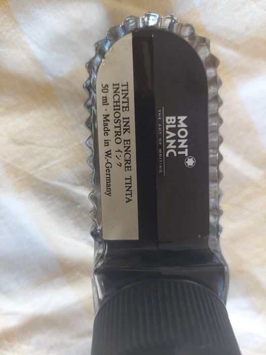 Tinteiro montblanc 50 tinta preta