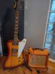 Gitara Elektryczna Kopia Gibson formy FREE BIRD+wzmaczniacz